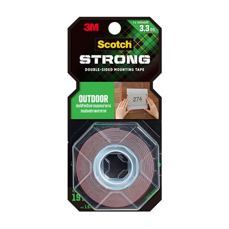 เทปกาว 2 หน้า แรงยึดติดสูง 3M 19 มม. x 1.5 ม._1