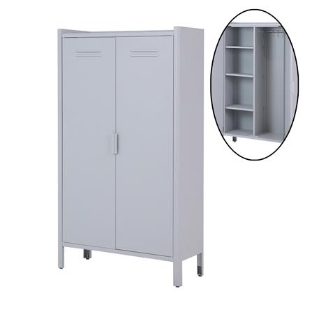 ตู้เก็บของกัลวาไนซ์ SPRING STONEY 160 ซม. สีเทา_0