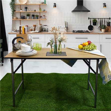 โต๊ะอเนกประสงค์เหลี่ยม FURDINI FNT-60120 สีมอคค่า_4