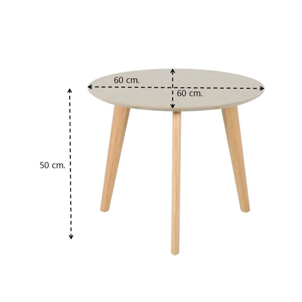 โต๊ะกลาง SB FURNITURE JAFAR C60 60 ซม. สีน้ำตาล