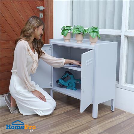 ตู้เก็บของกัลวาไนซ์ SPRING STONEY 80 ซม. สีเทา_6