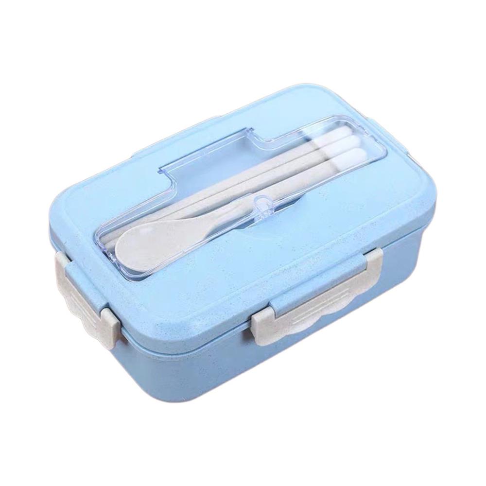 กล่องอาหาร HANSEN สีฟ้า