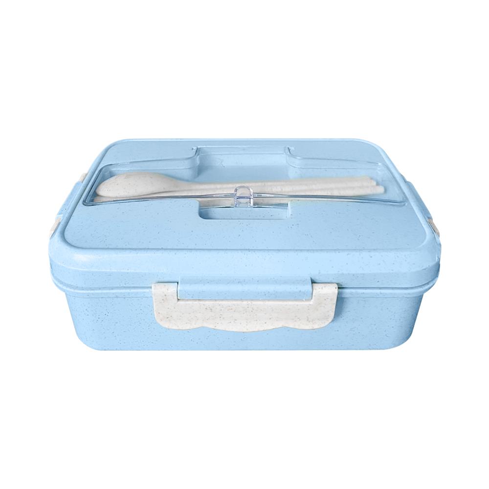 กล่องอาหาร HANSEN สีฟ้า