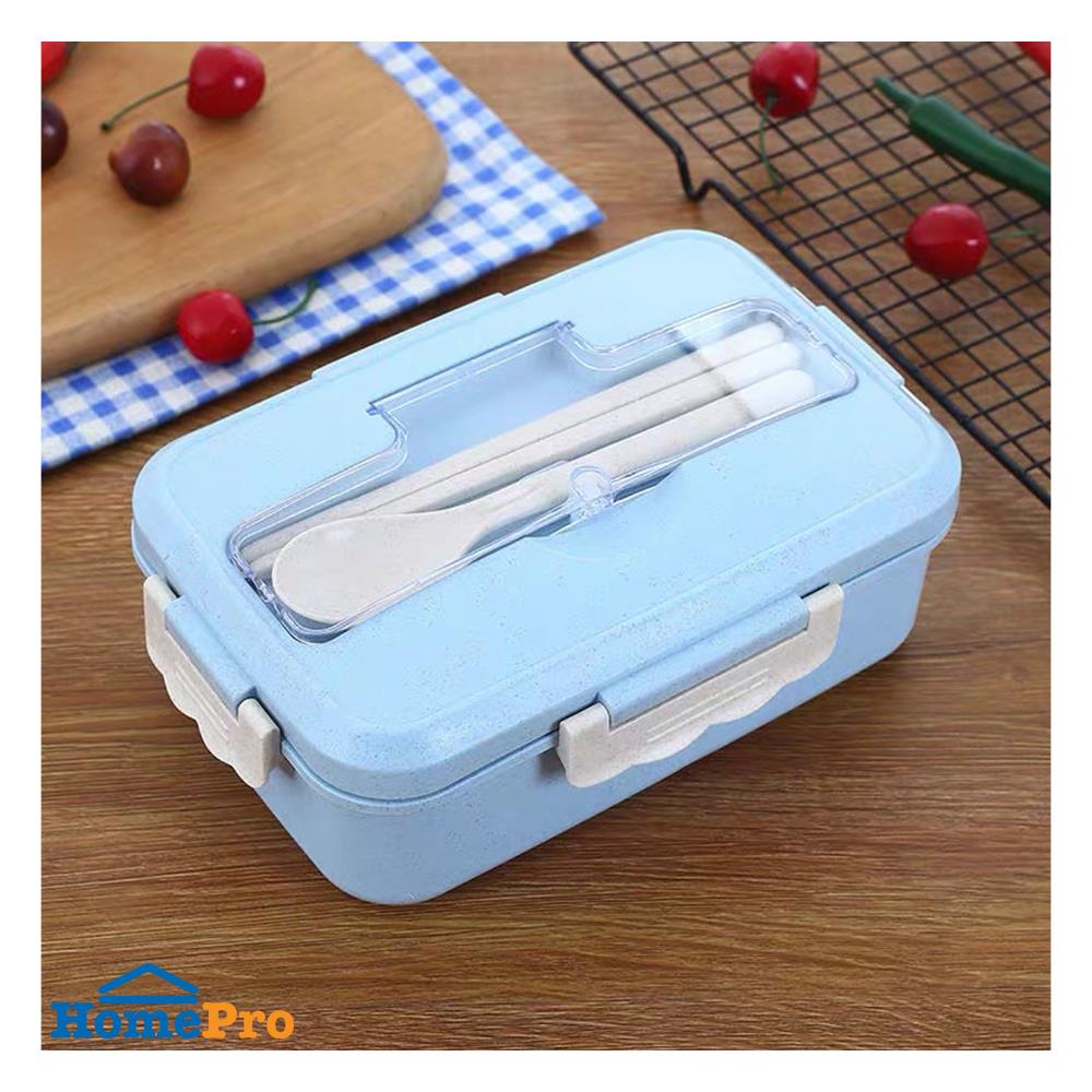 กล่องอาหาร HANSEN สีฟ้า