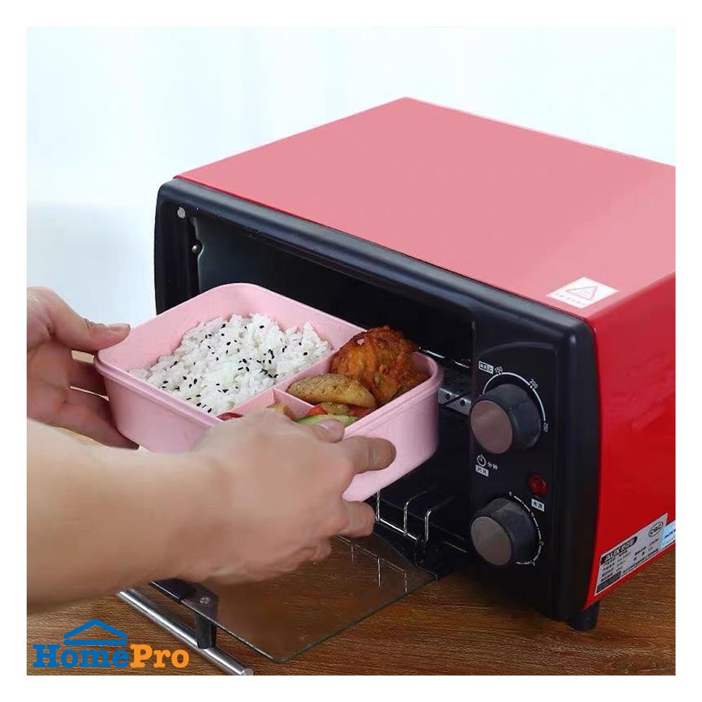 กล่องอาหาร HANSEN สีชมพู