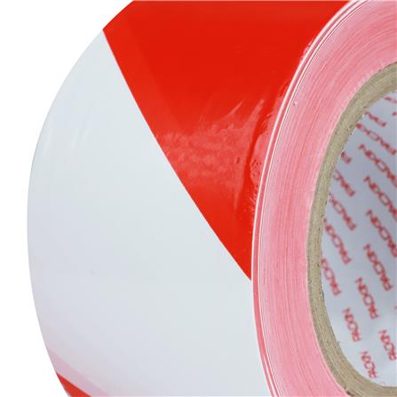 เทปกั้นเขต PACK IN 70 มม.X200 ม. สีขาว/แดง_3