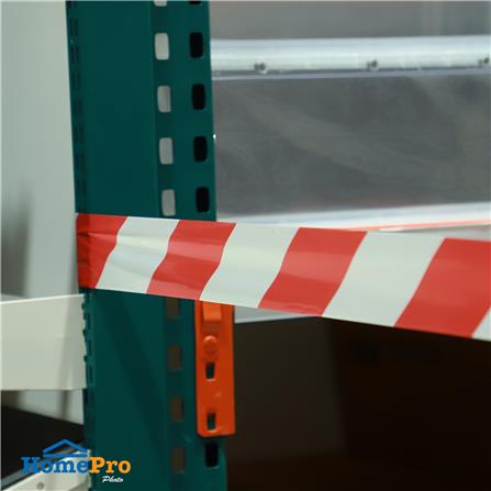 เทปกั้นเขต PACK IN 70 มม.X200 ม. สีขาว/แดง_4