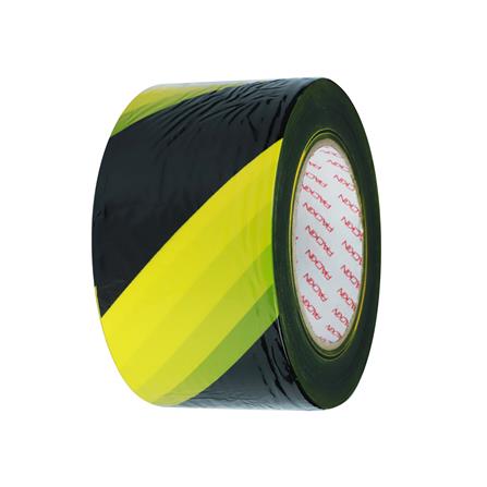 เทปกั้นเขต PACK IN 70 มม.X200 ม. สีเหลือง/ดำ_1