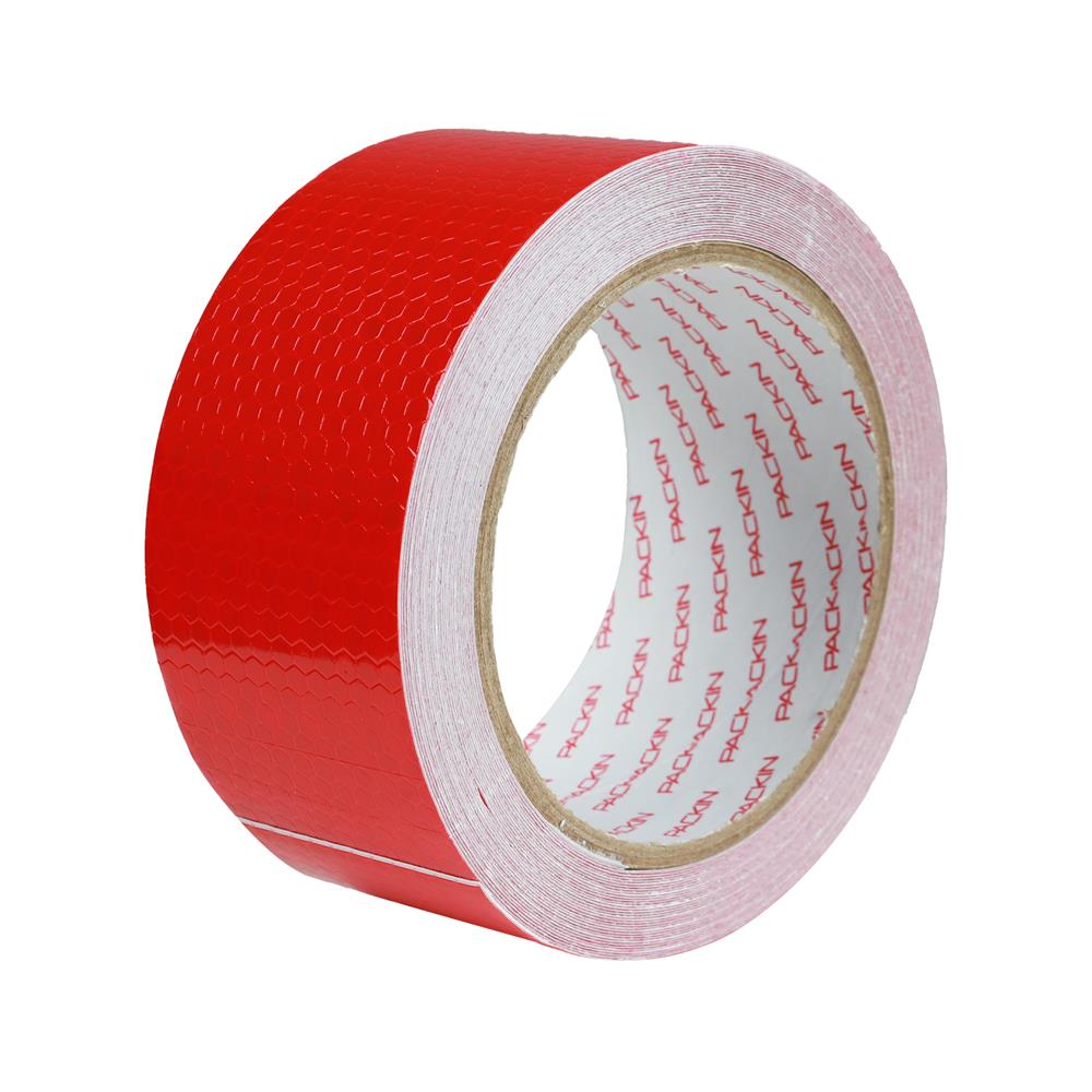 เทปสะท้อนเเสง PACK IN 2 นิ้วX10 ม. สีแดง