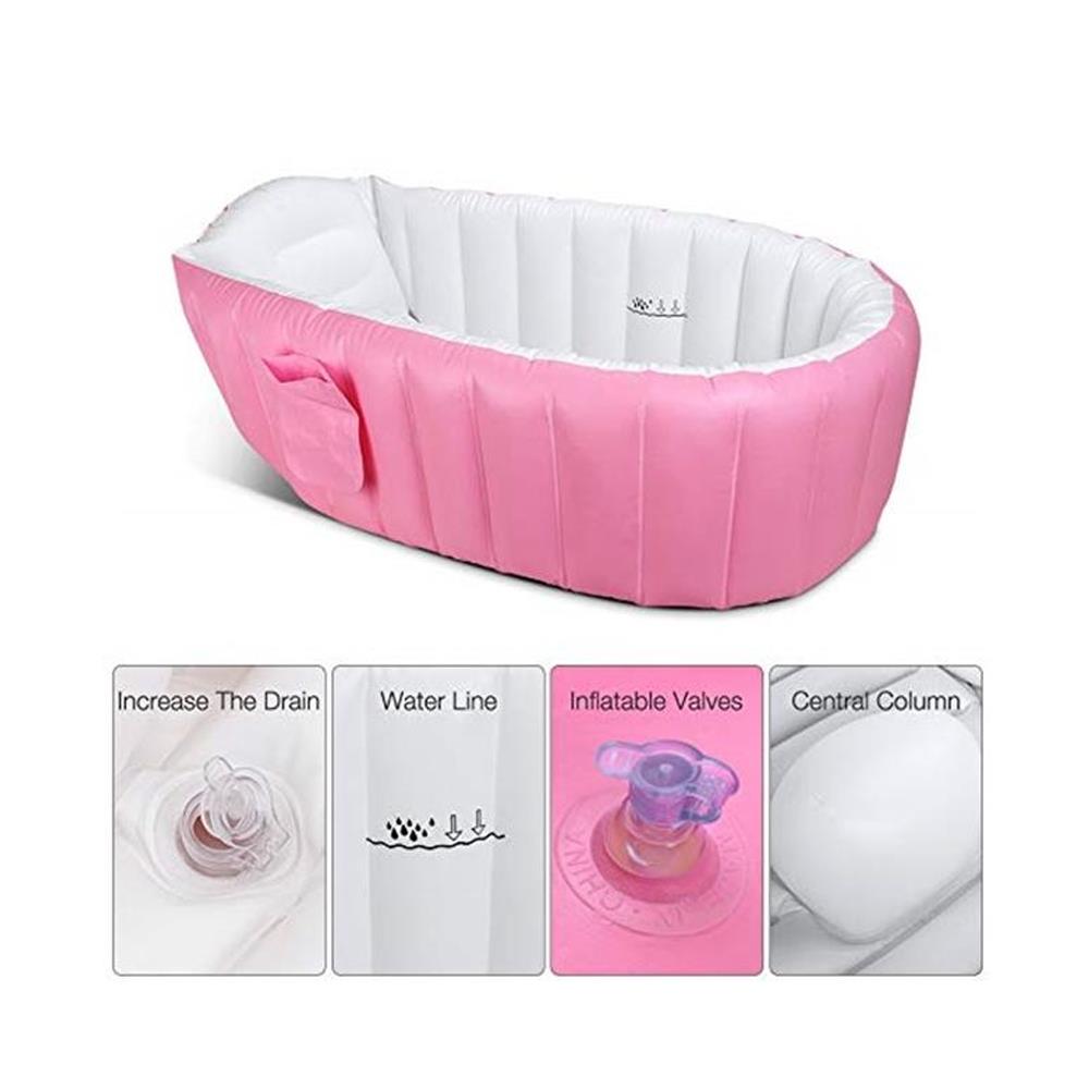 สระน้ำเด็กเป่าลม FLOAT ME SUMMER INTIME สีชมพู