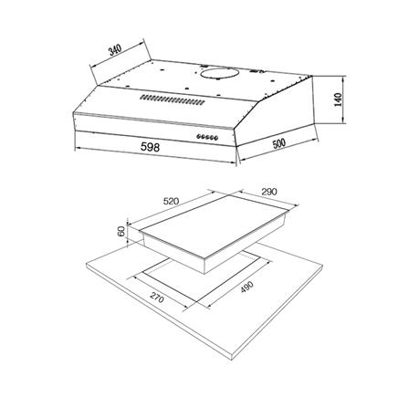 เตาฝัง+เครื่องดูดควัน MEX VSB532+2950X60_3