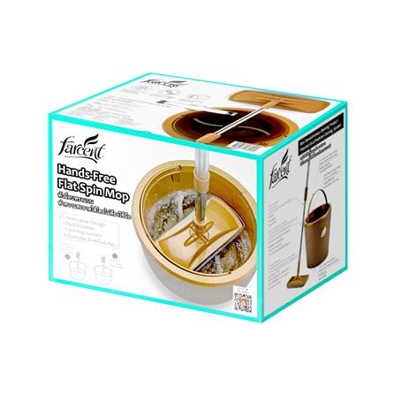 ชุดอุปกรณ์ถังปั่นพร้อมไม้ม็อบ FARCENT WW-6001_3