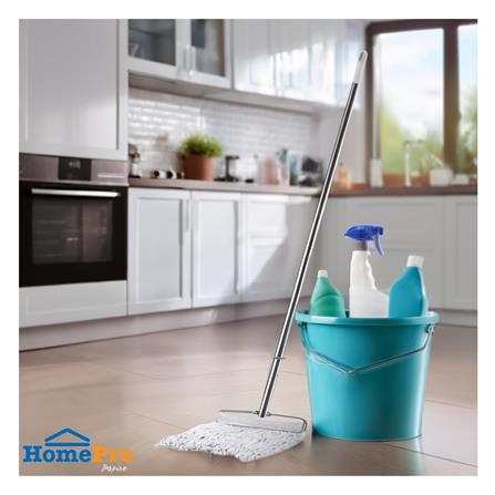 ไม้ม็อบถูพื้นแบบหนีบด้ามยาวผ้าคอตตอน ACCO 9 นิ้ว_3