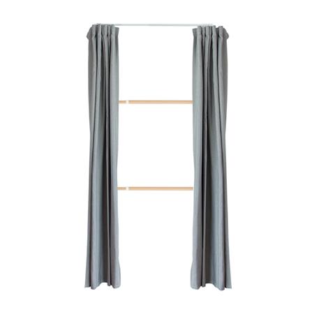 ราวแขวนผ้า 2 ราวแขวน TUGU R40M-DG ลายไม้