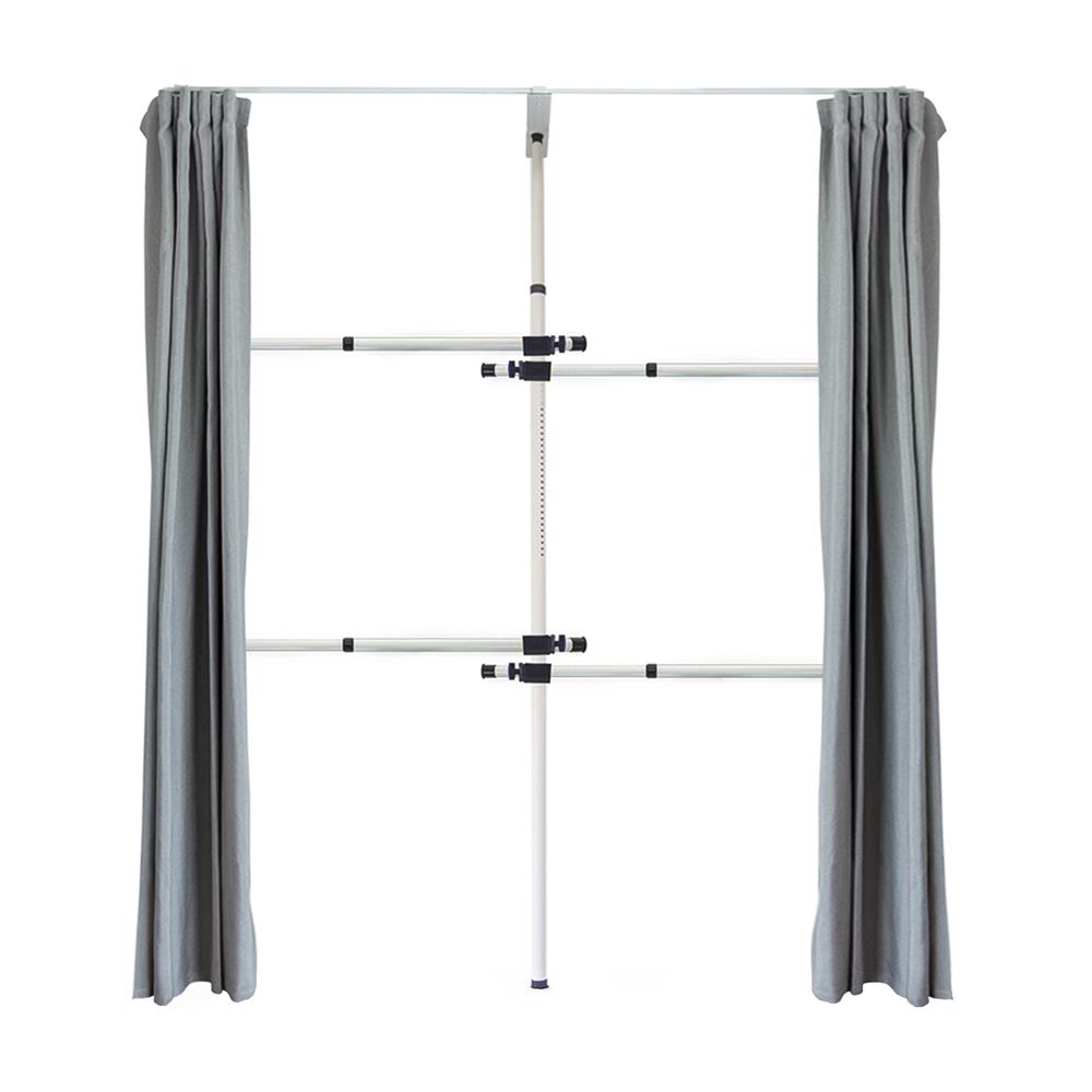 ราวแขวนผ้า 4 ราวแขวน TUGU R34W-DG สีขาว