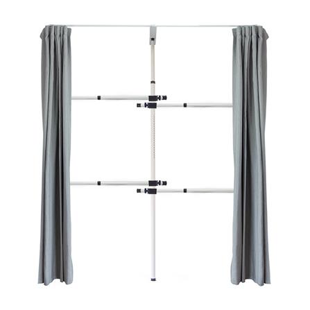 ราวแขวนผ้า 4 ราวแขวน TUGU R34W-DG สีขาว_0