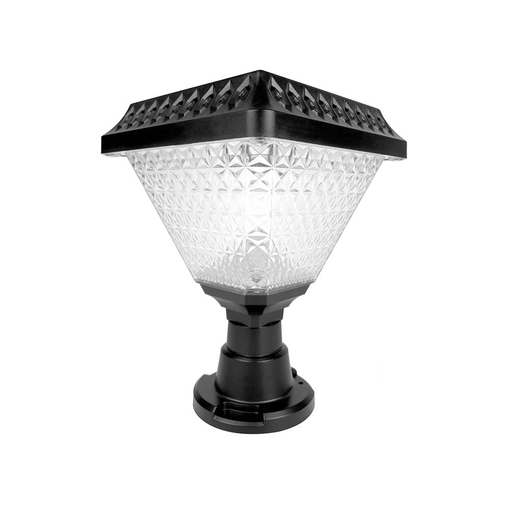 ไฟหัวเสา SOLAR PHILIPS BGC010 LED3/730 S GATE 2.1 วัตต์ WARM WHITE สีดำ