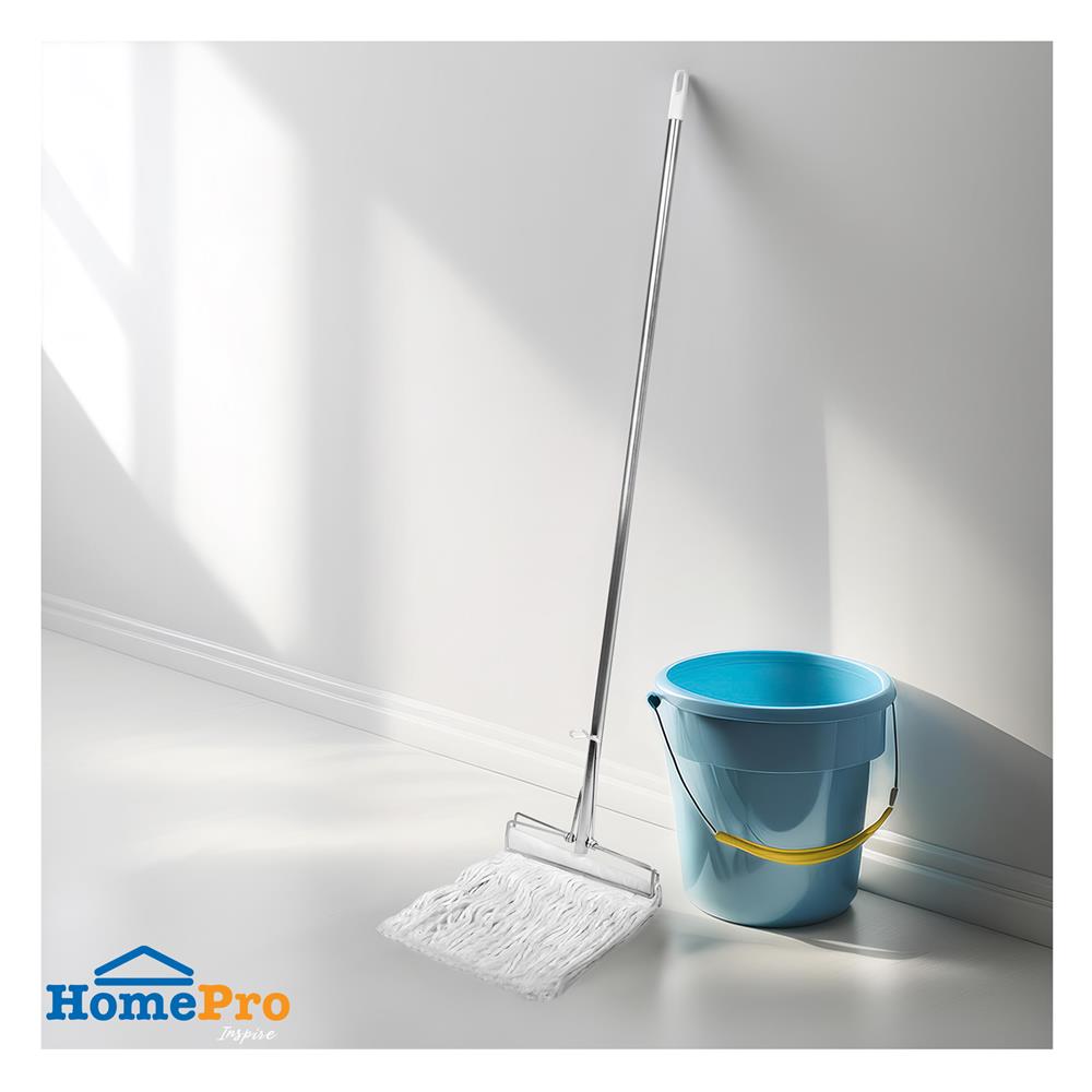 ไม้ม็อบถูพื้นแบบหนีบด้ามยาวผ้าคอตตอน ACCO 12 นิ้ว