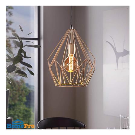 ไฟช่อ EGLO CARLTON 49934 สีดำ/ทอง 1 หัว_1