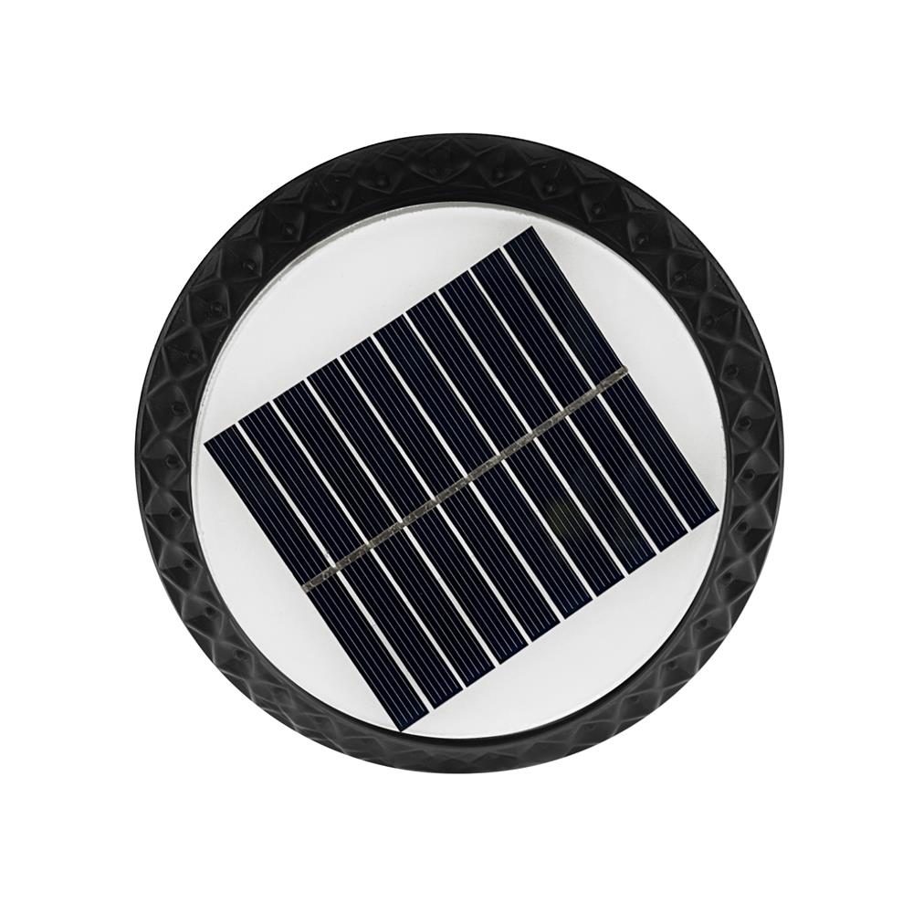 ไฟหัวเสา SOLAR PHILIPS BGC010 LED3/730 R GATE 2.1 วัตต์ WARM WHITE สีดำ