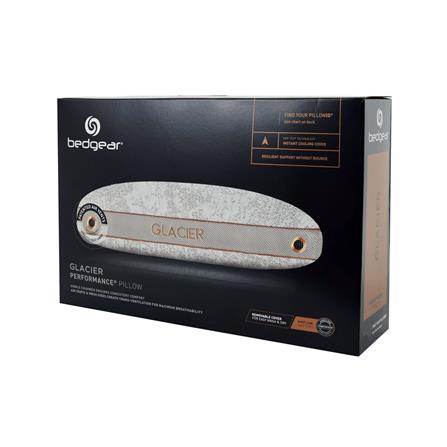 หมอนสุขภาพ เมมโมรี่โฟม BEDGEAR GLACIER 0.0 20x26 นิ้ว สีขาว_5