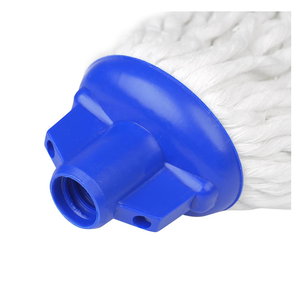 อะไหล่ผ้าม็อบถูพื้นหัวกลมคอตตอน ACCO 6 นิ้ว สีขาว