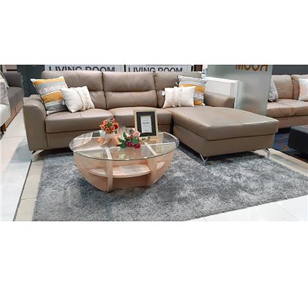 โต๊ะกลาง SB FURNITURE WAFFLE 90 ซม. สีโอ๊คอ่อน_2