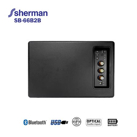 ลำโพงบลูทูธ SHERMAN SB-66B2B_4