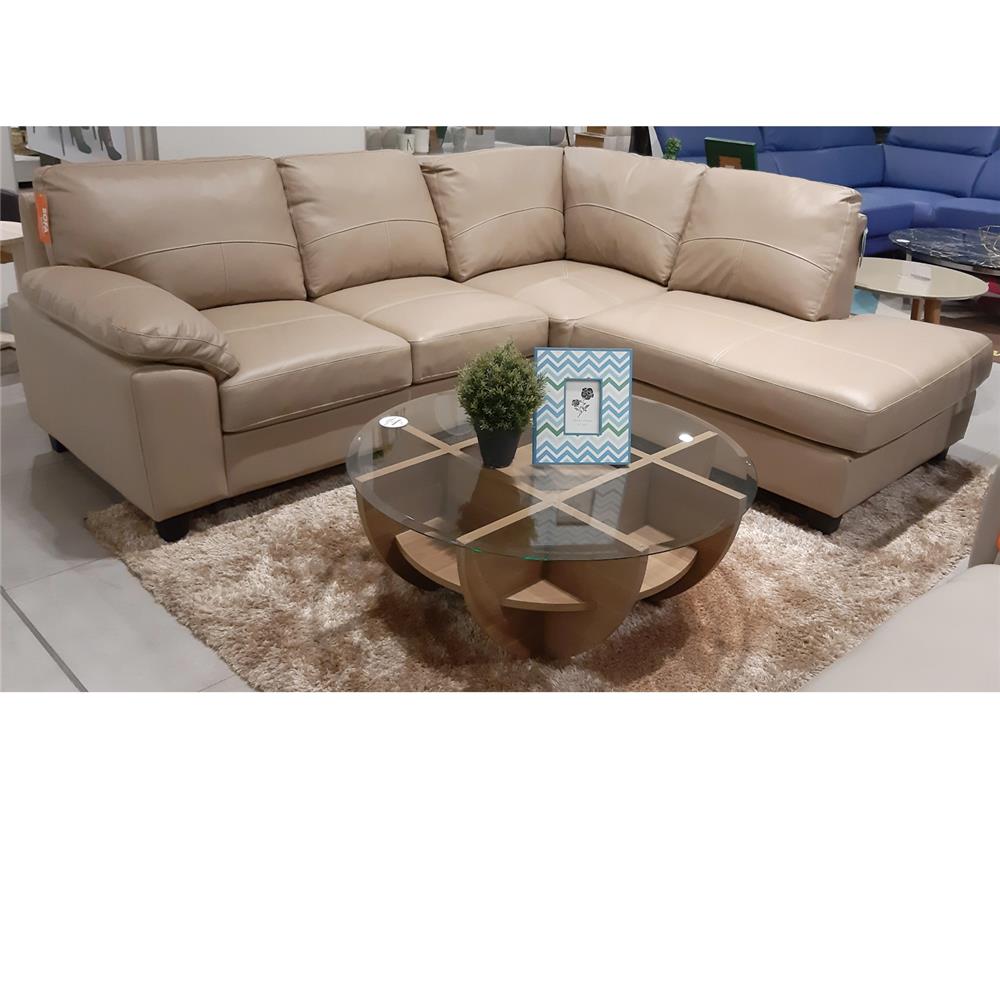 โต๊ะกลาง SB FURNITURE WAFFLE 90 ซม. สีไม้อ่อน