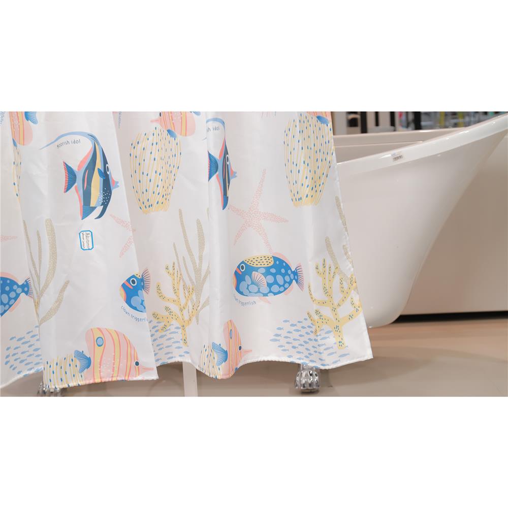 ม่านห้องน้ำ POLYESTER MOYA MCH015 180X180 ซม.