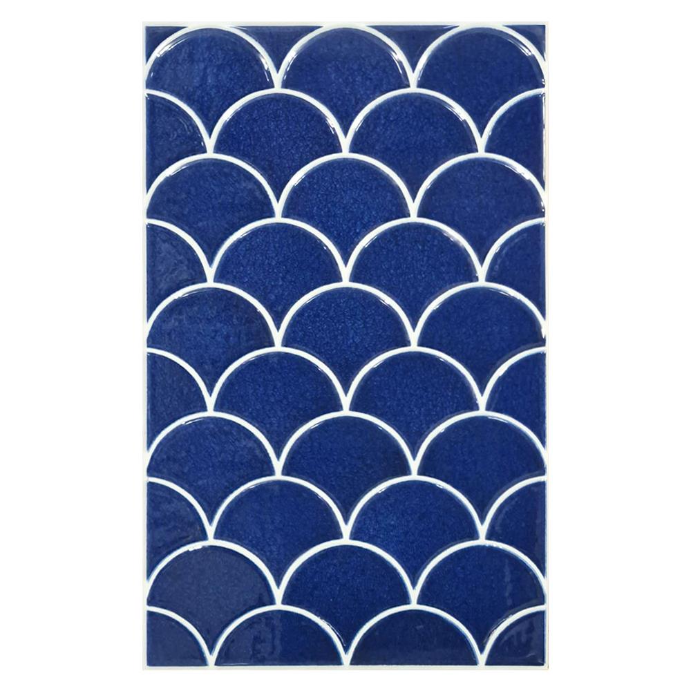 กระเบื้องผนัง 10x16 นิ้ว ARTE เกล็ดศิลา น้ำเงิน 0.4 ตร.ม.