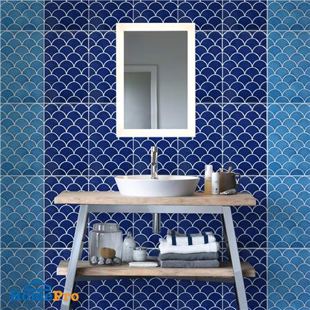 กระเบื้องผนัง 10x16 นิ้ว ARTE เกล็ดศิลา ฟ้า 0.4 ตร.ม._4