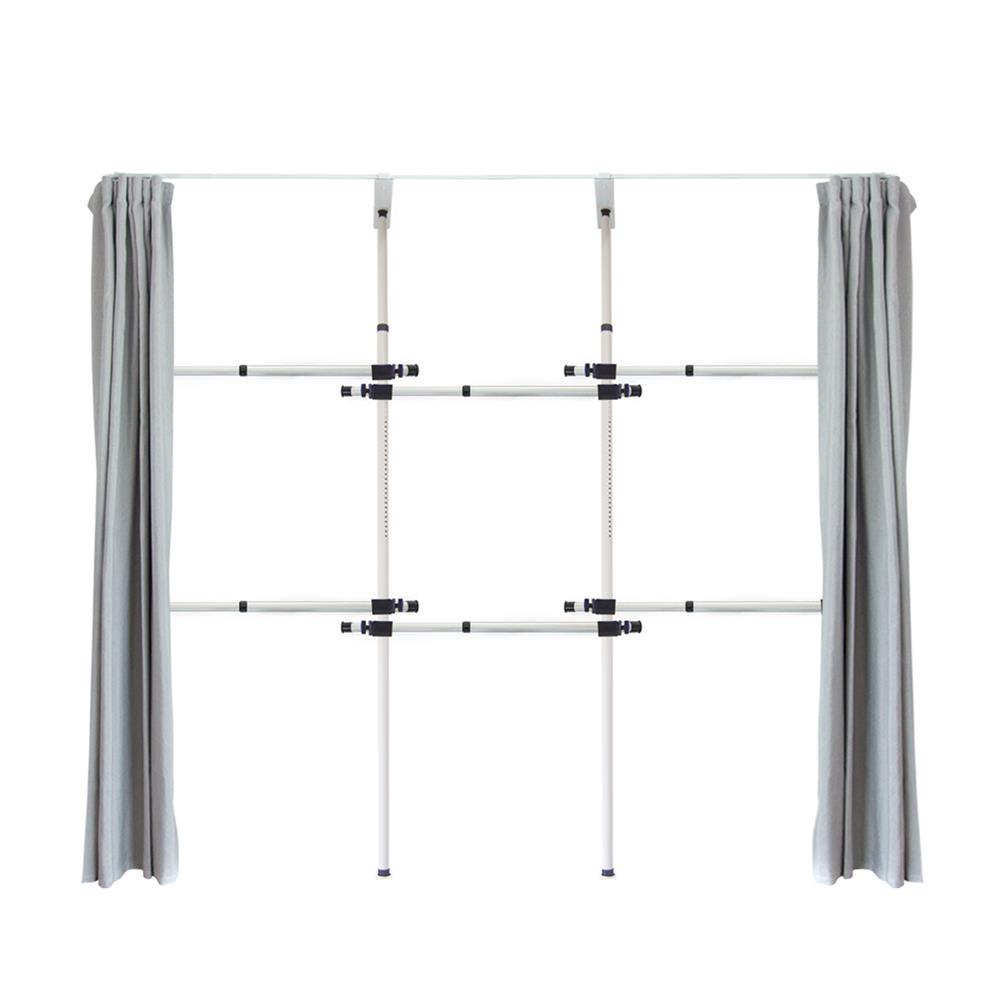 ราวแขวนผ้า 6 ราวแขวน TUGU R30W-GR สีขาว