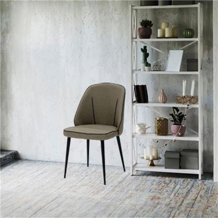 เก้าอี้ห้องอาหาร KONCEPT LAMOON สีน้ำตาลอ่อน_1