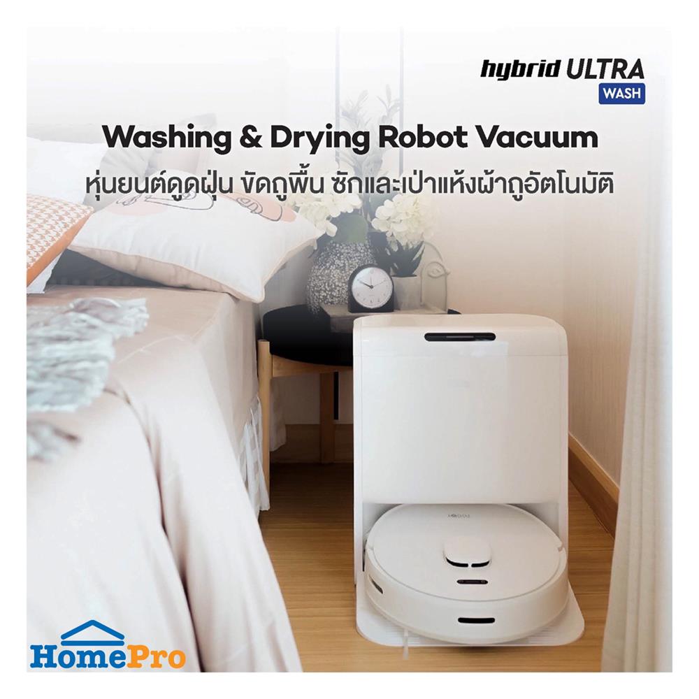 เครื่องดูดฝุ่นหุ่นยนต์ MISTER ROBOT HYBRID ULTRA WASH