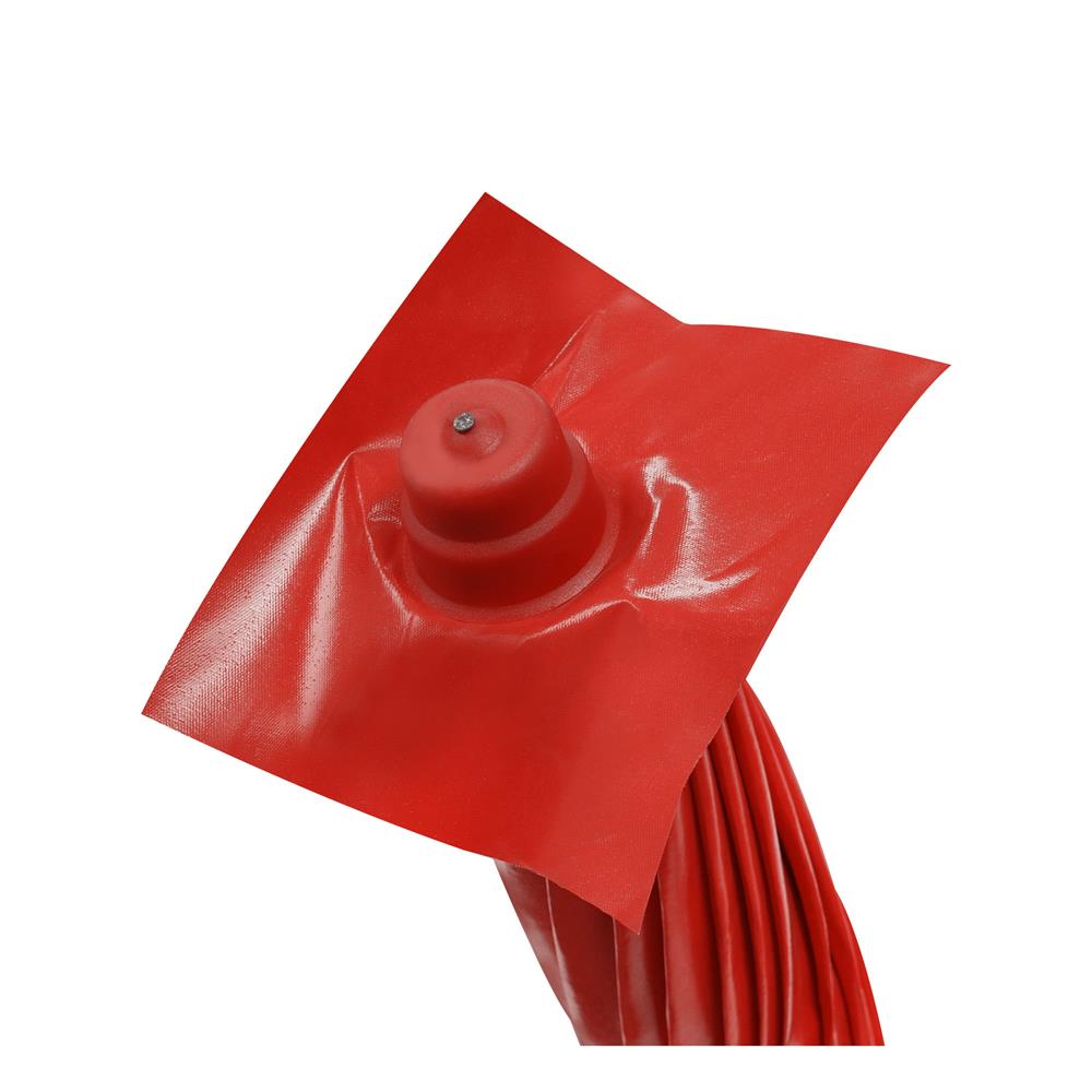 ร่มสนามกลม SPRING AM001 50X18 นิ้ว สีแดง