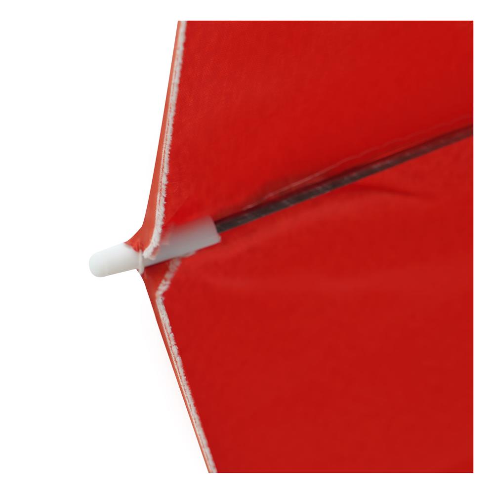 ร่มสนามกลม SPRING AM001 50X18 นิ้ว สีแดง