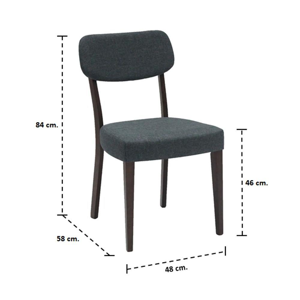 เก้าอี้ห้องอาหาร KONCEPT ERIKSON สีเทา