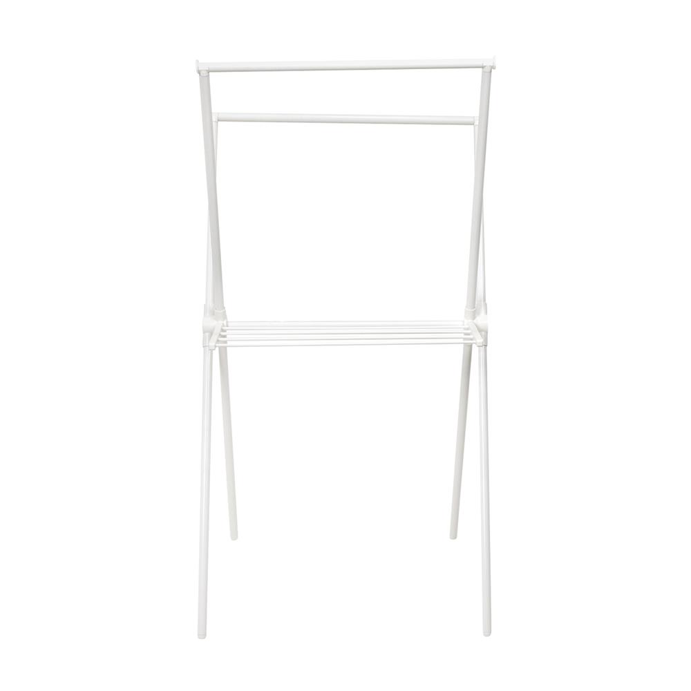 ราวแขวนผ้าขาไขว้พับได้ PLIM 72x67x134 ซม. สีขาว