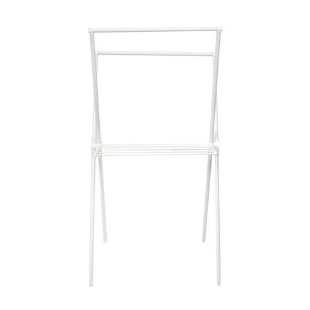 ราวแขวนผ้าขาไขว้พับได้ PLIM 72x67x134 ซม. สีขาว_2