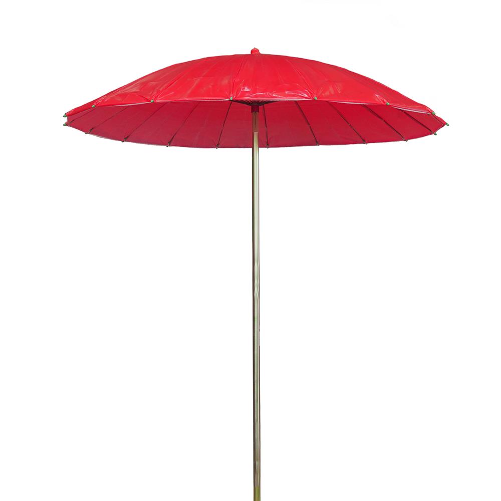 ร่มสนาม SPRING AM001 42X18 นิ้ว สีแดง