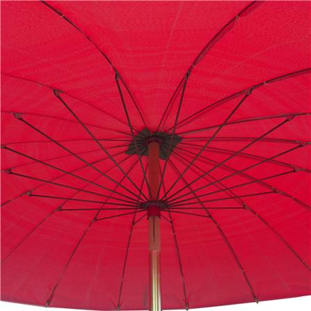 ร่มสนาม SPRING AM001 42X18 นิ้ว สีแดง_1
