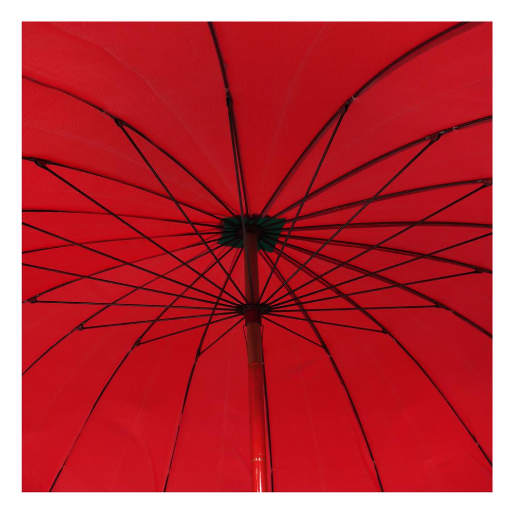 ร่มสนาม SPRING AM001 60X18 นิ้ว สีแดง