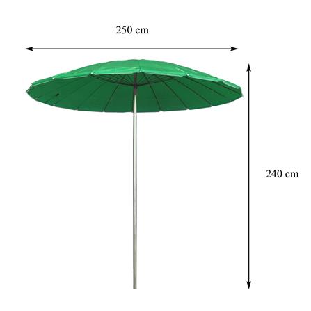 ร่มสนาม SPRING AM001 50X18 นิ้ว สีเขียว_8