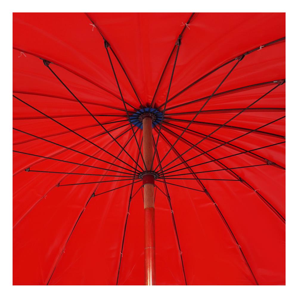 ร่มสนาม SPRING 7900AM-002 50X18 นิ้ว สีแดง