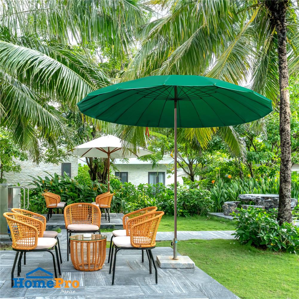 ร่มสนาม SPRING 7900AM-002 60X18 นิ้ว สีเขียว