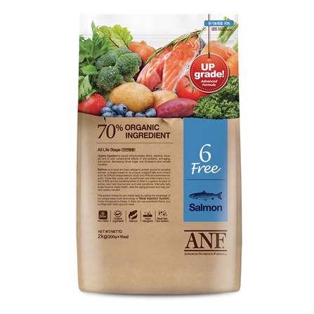 อาหารสุนัข ANF ORGANIC 6 FREE SALMON 2 กก._0