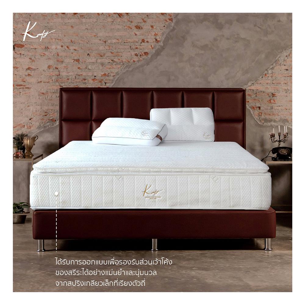 ที่นอน 6 ฟุต KOMFY KLOUD KOSMO (พร้อมชุดเครื่องนอน 6 ชิ้น)