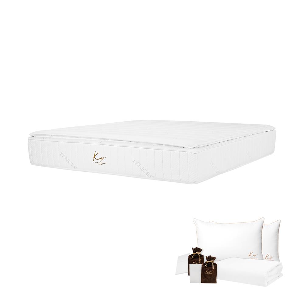 ที่นอน 5 ฟุต KOMFY KLOUD KOSMO (พร้อมชุดเครื่องนอน 6 ชิ้น)