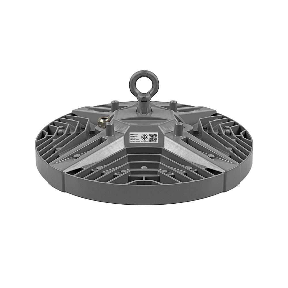 โคมไฮเบย์ LAMPTAN LED HIGH BAY UFO AERO 100 วัตต์ DAYLIGHT สีเทา